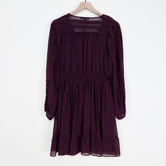 Madewell Burgundy Mini Dress - Picture 9 of 10